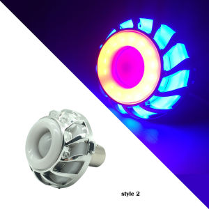 1 cái Đèn hậu xe máy thông dụng LED Đèn đèn phía sau xe phanh xe máy Đèn flash nhấp nháy