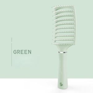 Hair Scalp Massage Comb Hairbrush Nylon Men Women Wet Dry Curly Detangle Salon Hairdressing Styling Tool Hair Brush