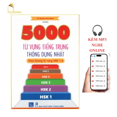 Sách-combo:Chinh Phục Ngữ Pháp Tiếng Trung(Trình Độ Sơ-Trung Cấp)+5000 từ vựng tiếng Trung thông dụng nhất