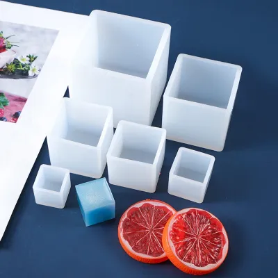 Khuôn Silicon Khối Vuông Các Cỡ Làm Handmade