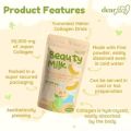 Dear Face BEAUTY MILK Premium Japanese | BEAUTY BEAN Slimming Coffee With Collagen (Mocha Flavor). 