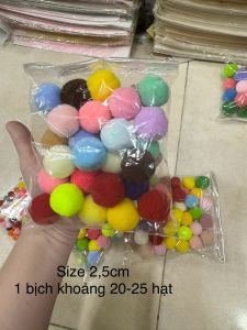 Hạt bom bom đủ size mix đủ màu .