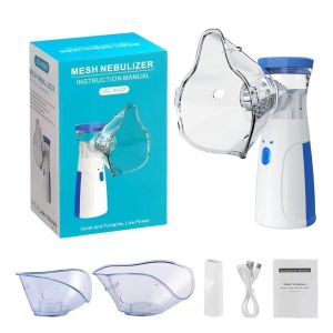 Portable Nebulizer Machine Rechargeable Inhaler Nebulizer Handheld Atomizer For Asthma Kids Adult