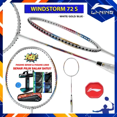New Raket Badminton LINING WINDSTORM 72 S / 72S / WS72S
