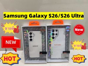 MUTURAL ของแท้ Samsung S26/S26 Ultra/S25/S25 Plus/S25 Ultra ✨ เคสใส ไม่เหลือง ✨ เคสกันกระแทก  เคสใสขอบนิ่ม ไม่ดันฟิล์ม