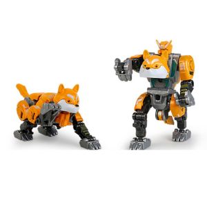 YOUSHI TOP 2 trong 1 Chó Robot biến hình Đồ chơi mô hình Chó Mô hình hành động biến dạng Robot Mecha biến dạng Hoạt hình Đồ chơi robot biến hình Đồ chơi trẻ em