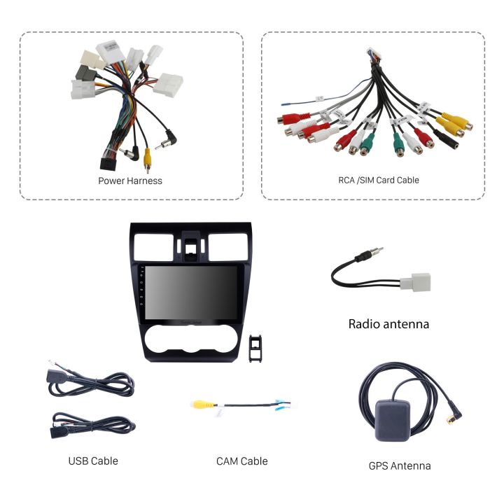 Seicane%209%20inch%20QLED%20Touchscreen%20Android%2013.0%20Car%20Radio%20GPS%20Headunit%20for%202013%202014%20Subaru%20XV%20Impreza%20Forester%202Din%20AUTO%20Player%20Multimedia%20Support%20SWC%20Netflix%20PlayStore%20Waze%20YouTube%20-%20Image%207