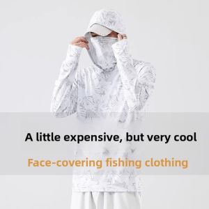 ADREE Hooded Design Fishing Shirt Summer Lightweight Material Hooded Fishing Clothes Mens Apparel Performance Fabric Sun Protection Jersey Fishing