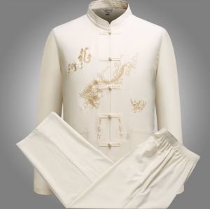 Bộ quần áo dài trung niên nam / Quần áo dài tay cho ông cho bố