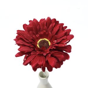 Bunga Garbera Daisy South Africa Flower Plastik Dekorasi Pajangan Meja - AF54