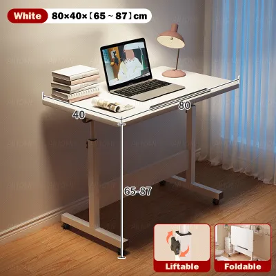 Adjustable Meja belajar Student Study Table Laptop Computer Meja Modern Home Bedside Drawing Writing Ofice Desk