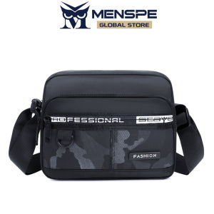 MENSPE Mini Shoulder Bag Mens Waterproof Messenger Bag  Commuter Bag Business Bag Lightweight Casual Bag Fashion Leisure Sport Street Bag for College Student