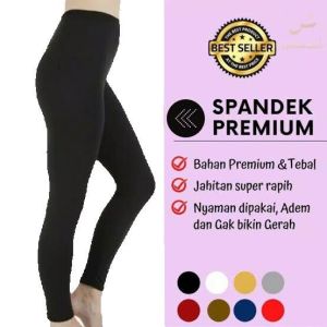 celana legging panjang wanita dewasa/lejing olahraga perempuan/legging olahraga wanita polos hitam