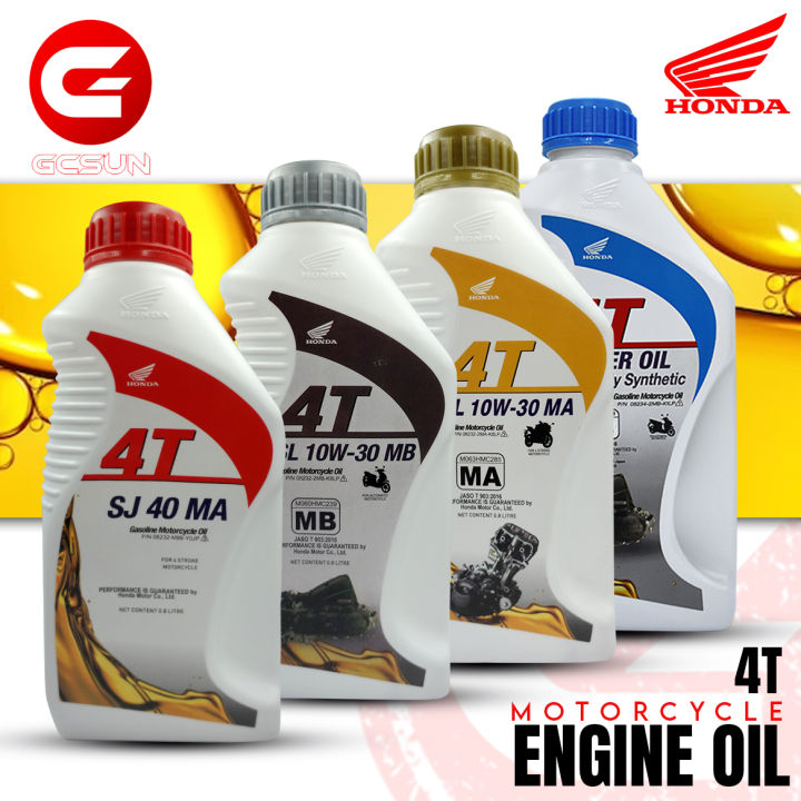 HONDA 4T ENGINE MOTORCYCLE OIL GCSUN MOTORCYCLE Lazada PH