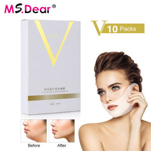 Ms.Dear Mặt Nạ Nâng Nạ Giảm Béo Thần Kỳ Hình Chữ V Dụng Cụ Tẩy Đường Mặt Băng Nâng Giảm Nếp Nhăn Hai Cằm Dụng Cụ Chăm Sóc Da