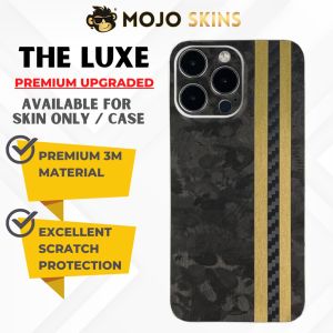 MOJOSKINS The Luxe Skin Phone Wrap Sticker Back Phone Skin Wrap For iP 14 Pro Max 13 Pro Max 12 11 X Xr Xs Max