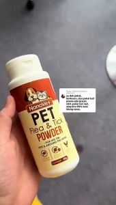 Nanovet™ Flea & Tick Powder for Cats and Dogs - 80gm