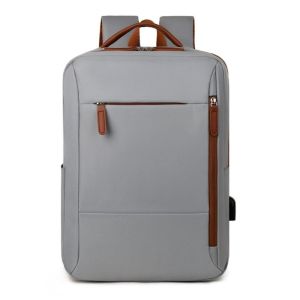 DUDAN Large Capacity Laptop Backpack Wear-resistant Oxford Student School Bag Lightweight With Luggage Belt Business Backpack Men