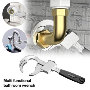 LUXURYLYN Hợp nhôm Cờ lê điều chỉnh được Đa năng Đầu mở 80mm Cờ lê hai đầu Bền bỉ Thiết kế có thể điều chỉnh Dụng cụ cầm tay Sửa chữa phòng tắm