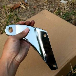 Dudukan Knalpot CB 125 Crome, Dudukan Knalpot Corbi Plor Crome, dan Pangkon Knalpot CB 125 Plor Krom