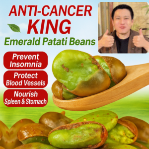 Authentic Yunnan Baoshan Green Heart Broad Beans Crispy Orchid Beans Snacks Mustard-flavored Fried Broad Beans Roasted Snacks