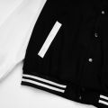 Áo Khoác Form Rộng Nhung Tăm Jacket Varsity FF Unisex V1 Màu Đen,Hồng. 