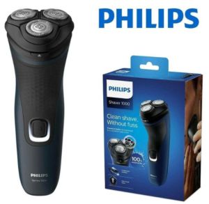 Máy Cạo Râu Nam Philips Series 3000 / Series 1000 Philips Shaver 27 Lưỡi Tự Mài Sạc Pin Nhanh Vệ Sinh An Toàn Dưới Nước Made In Netherland BH 24 Tháng