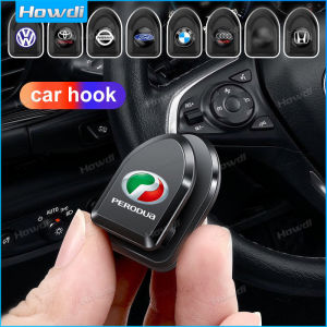 Car Hook Seat Hook Hanger Car Hook Mini Headrest Hanger with logo