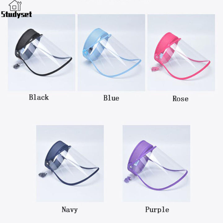 Studyset IN stock Anti-droplet Empty Top Hat Safety Face Protector ...
