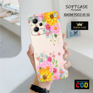 Case Xiaomi Poco X5 5G / Redmi Note 12 5G Terbaru - Fashion Case BUNGA - Casing Xiaomi Poco X5 5G / Redmi Note 12 5G - Case Lentur & Tebal - Case Lucu  - Softcase - Hardcase - Aksesoris Handphone - Pelindung Hp - Case Murah - Silikon - Kesing - Cover Hp -