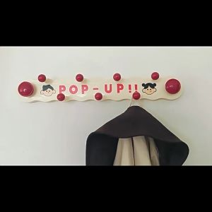 No Drill Suction Cup Row Hooks Rotatable Wall Hanging Rack Cute Decorative Hook Heavy Duty for Bathroom Bedroom Door Organizer