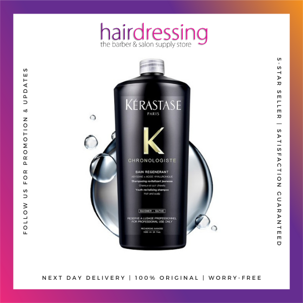 Kerastase Chronologiste Bain Regenerant Shampoo (1000ml) Damage
