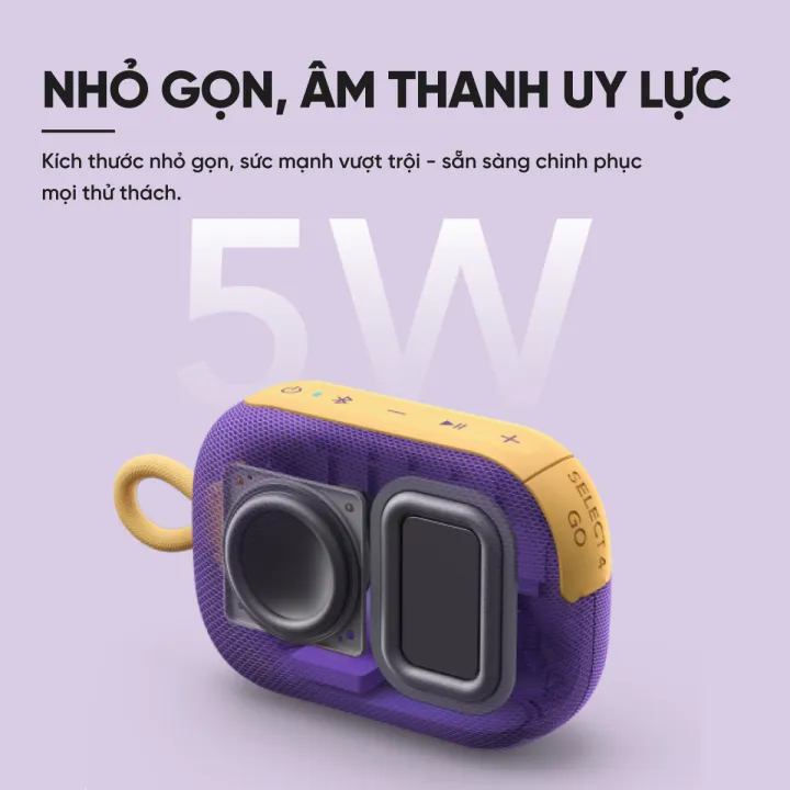 Loa bluetooth soundcore Select 4 Go | Pin 20 giờ | Kháng bụi, nước IP67 | BigBuy360 - bigbuy360.vn Loa bluetooth soundcore Select 4 Go | Pin 20 giờ | Kháng bụi, nước IP67 | BigBuy360 - bigbuy360.vn