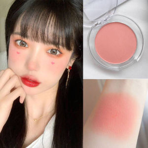 🔥Cadia👍 6 Colors Korean Blush with Mirror Long Lasting Waterproof No Smudge Pigmented Smooth Portable Blush Palette Makeup for Girls