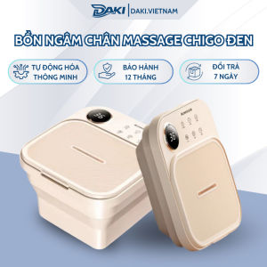 Chậu Ngâm Chân Massage CHIGO Màu Be Cao Cấp Mẫu Mới Hỗ Trợ Thư Giãn Cơ Thể Giúp Ngủ Ngon Làm Ấm Bàn Chân Massage Nhẹ Nhàng Phù Hợp Người Lớn Tuổi Dân Văn Phòng Dễ Sử Dụng Tại Nhà Mang Lại Cảm Giác Thoải Mái Dễ Chịu Hằng Ngày