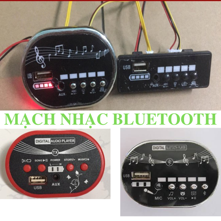 mạch nhạc xe ô tô điện trẻ em 12v tròn | Lazada.vn