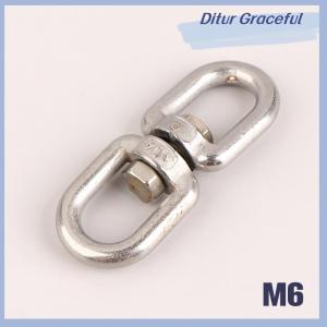 Ditur 1ชิ้น M4 M5 M6 M8หมุนอเนกประสงค์8รูปทรงปลดล็อคห่วงโซ่ล็อคห่วงโซ่เชื่อมต่อหัวเข็มขัด304สแตนเลส