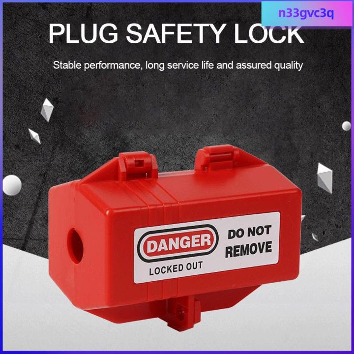 N33GVC3Q Safety Tool Plug Lockout Plug Household Device Box Lock Small