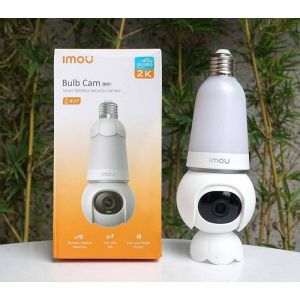 Camera WIFI Bóng Đèn IMOU Bulb Cam IPC-S6DP 2K 3MP/ 3K 5MP - Đàm Thoại 2 Chiều - Quay Quét 360 độ - Có Màu Ban Đêm - Phát Hiện Chuyển Động - Bảo Hành 2 Năm - TQT SMART