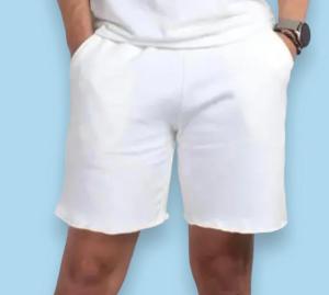 Sweatshort Unfinish Celana Pendek Pria Dan Wanita Polos