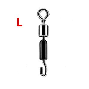 WISH BOUTIQUE 30PCS/Lot Flexible Swivel Solid Rings Ocean Boat Connector Fast Link Fishing Tools Fishing Hooks