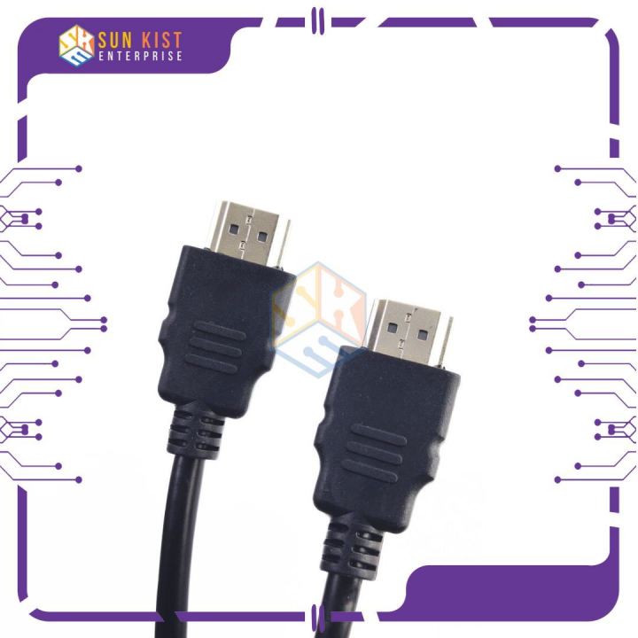 4K 1080P High Speed HDMI 1.4 Cable with PVC Aluminum Foil Shell for HD Projectors ,TV -Male to Male