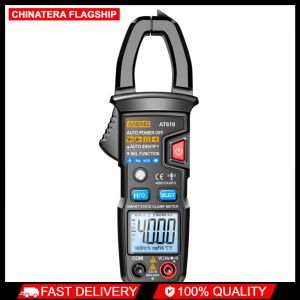 AT619 High-Precision Clamp Meter 4000 Counts Digital Clamp-On Ammeter for Electrical Work and Diagnostics