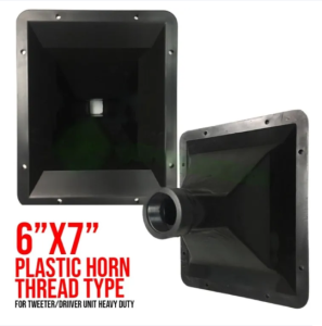 6 x 7 inches Horn Plastic Thread Type for Tweeter Driver Unit HDTW25-07/HDTW25-09/HDTW25-15