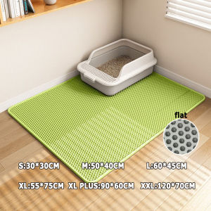 🔥Fast Delivery🔥 Cat Litter Mat Cat Mat Double Layer Trapping Mat Waterproof Washable Carpet Kucing Extra large