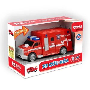 Đồ Chơi DUKA: Xe Cứu Hỏa - Xe Cứu Thương - Xe Cảnh Sát