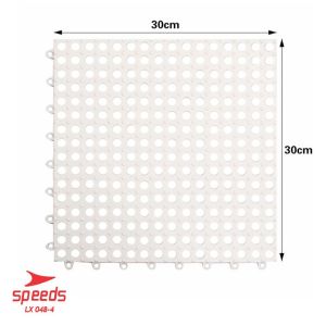 SPEEDS Anti-Slip Bathroom Rubber Tiles Alas Karet Kamar Mandi Anti Licin Bathroom Rubber Mats 048-4