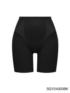 Sabina Shapewear Mid Waisted Shorts Style No. SGY24003BK - Black