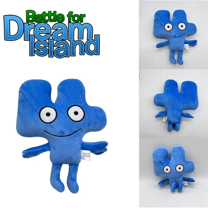 Newest Battle for Dream Island Plush Toy Four-Battle Blue Soft