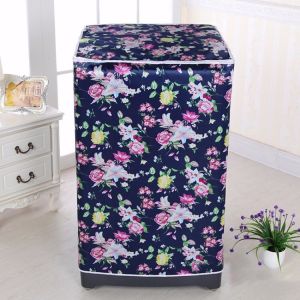 6KG-8.5KG Top Loading Waterproof Sunscreen PVC Fabric Washing Machine Cover 55 58 87cm
